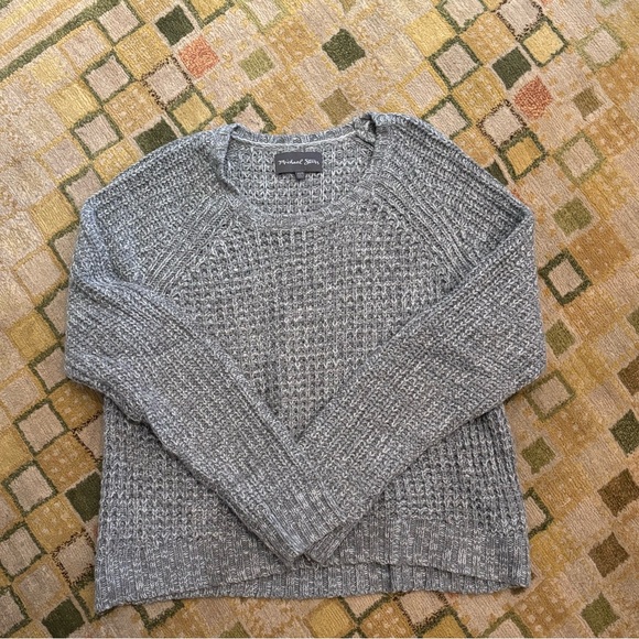 Michael Stars Grey Marled Knit Pullover Sweater Great Condition Size XS/S - Picture 1 of 3